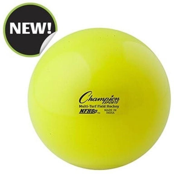 Champion Sports Champion Sports FHB1YL 2.75 in. Field Hockey Balls; White FHB1YL